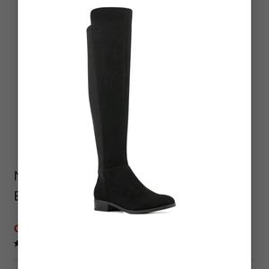 Nine WEST REILEY TALL BLACK BOOTS LADIES SZ 7.5